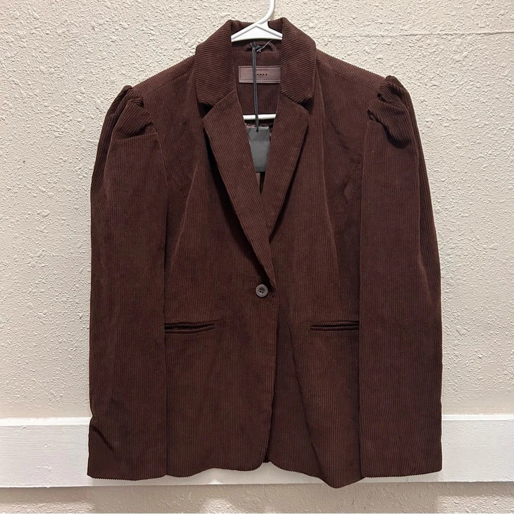 BLANKNYC Brown Corduroy Blazer NEW